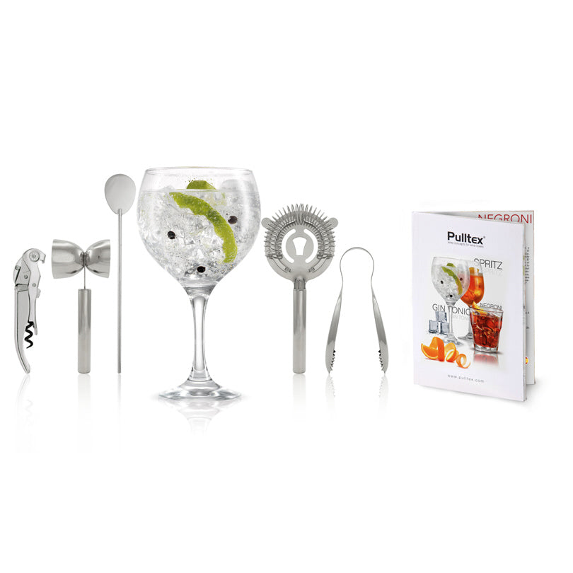 Kit da bar "Gin Tonic & Spritz" 5 pezzi cm 28x22x5