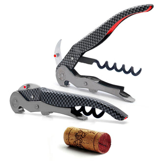 Cavatappi ClickCut - Monza con effetto carbone cm 12,5x3