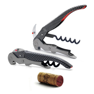 Cavatappi ClickCut - Monza con effetto carbone cm 12,5x3