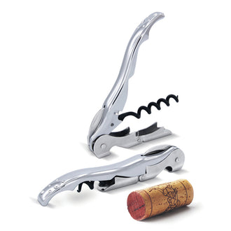 Cavatappi Pulltap's Evolution Crystal, custodia da cintura in pelle inclusa cm 12