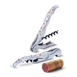 Cavatappi Pulltap's Evolution Crystal - Rainbow, custodia da cintura in pelle inclusa cm 12