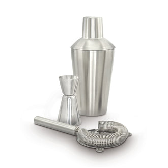 Set cocktail "Basic" a 3 pezzi cm 23x17x11
