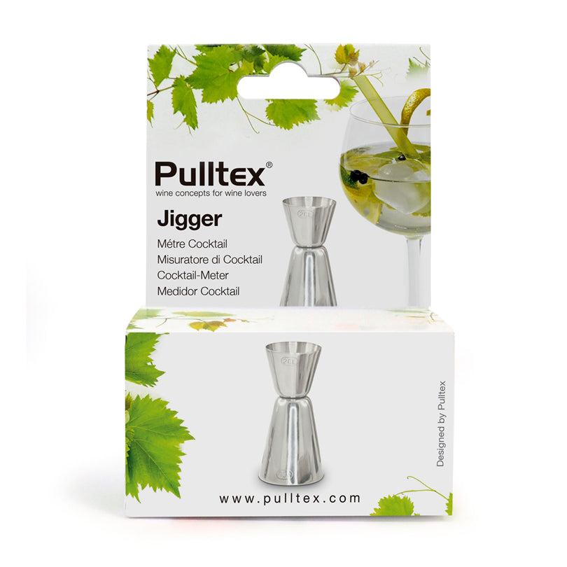 Misurino bar/cocktail doppio graduato, confezione Eco Blister cl 2/4, cm Ø4,5x8,5