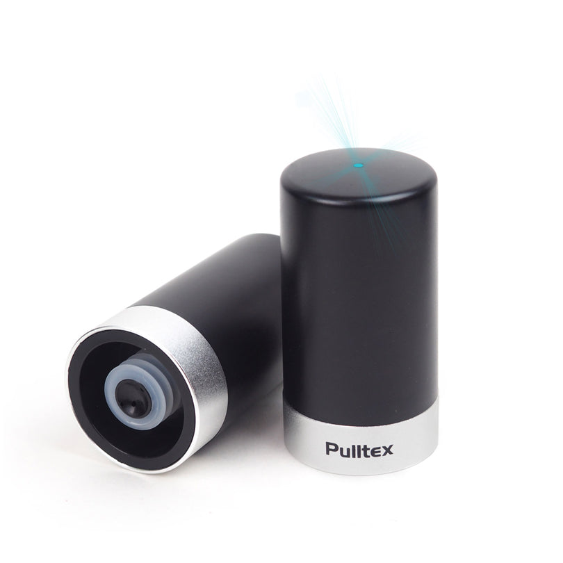 Pompa salvavino elettronica & tappo "Wine Saver" cm Ø4,5x8