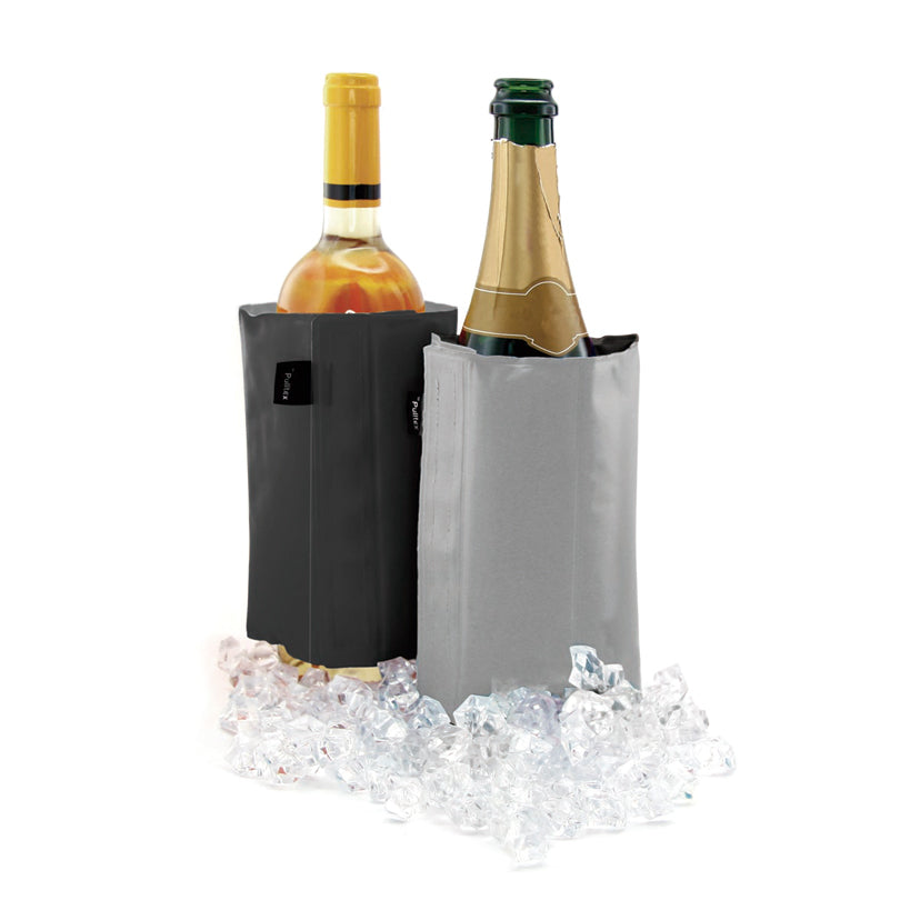 Fascia refrigerante "Duo - Black & Grey", utilizzabile su entrambi i lati cm 35x17,5