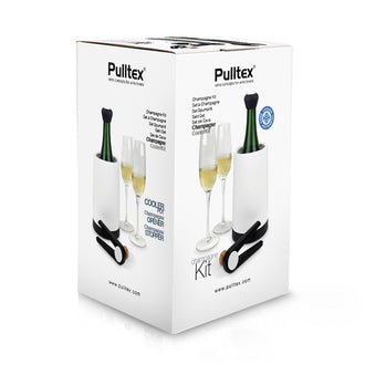 Kit champagne/spumante "Cooler Kit", 3 pezzi cm Ø13x20