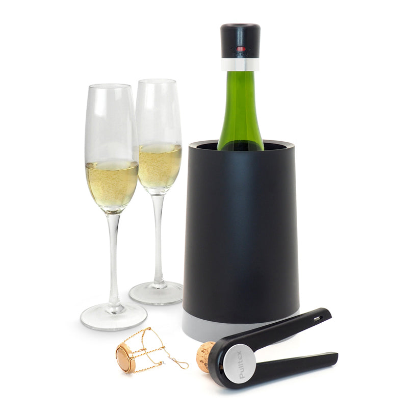 Kit champagne/spumante "Cooler Kit", 3 pezzi cm Ø13x20