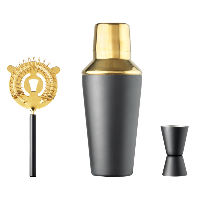 Set Cocktail "Cobbler", 3 pezzi ml 500/cm Ø8,5x21