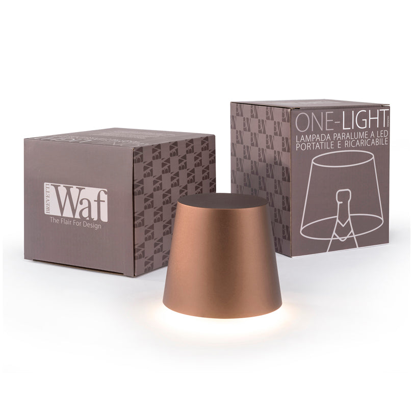 Lampada a paralume a LED "ONE-LIGHT" cm Ø10,3x8,8