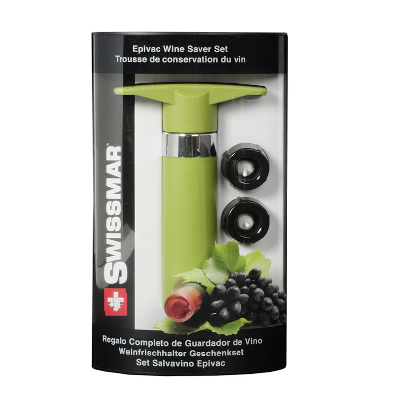 Pompa Salvavino con 2 tappi