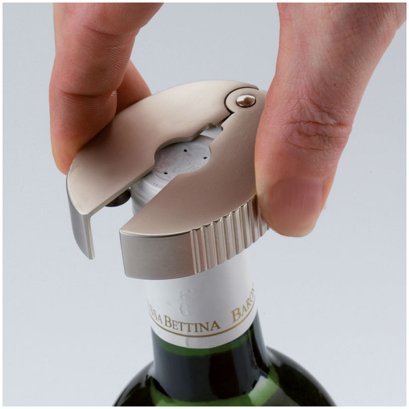 Tagliacapsule "Mondo", con finitura opaca cm 6,8x5,7x1,6