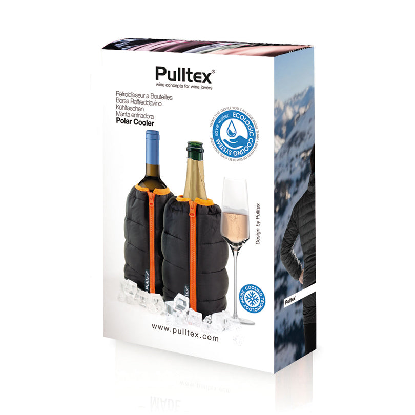 Borsa raffreddabottiglie "Polar", riempita con gel refrigerante cm Ø12,5x18,5
