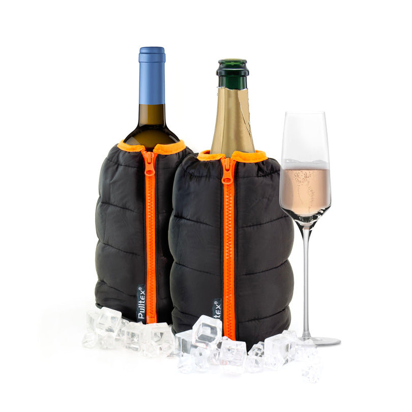 Borsa raffreddabottiglie "Polar", riempita con gel refrigerante cm Ø12,5x18,5