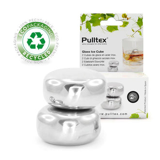 Cubetto refrigerante riutilizzabile, confezione Eco Blister da 2 pezzi cm Ø3,5x1,5