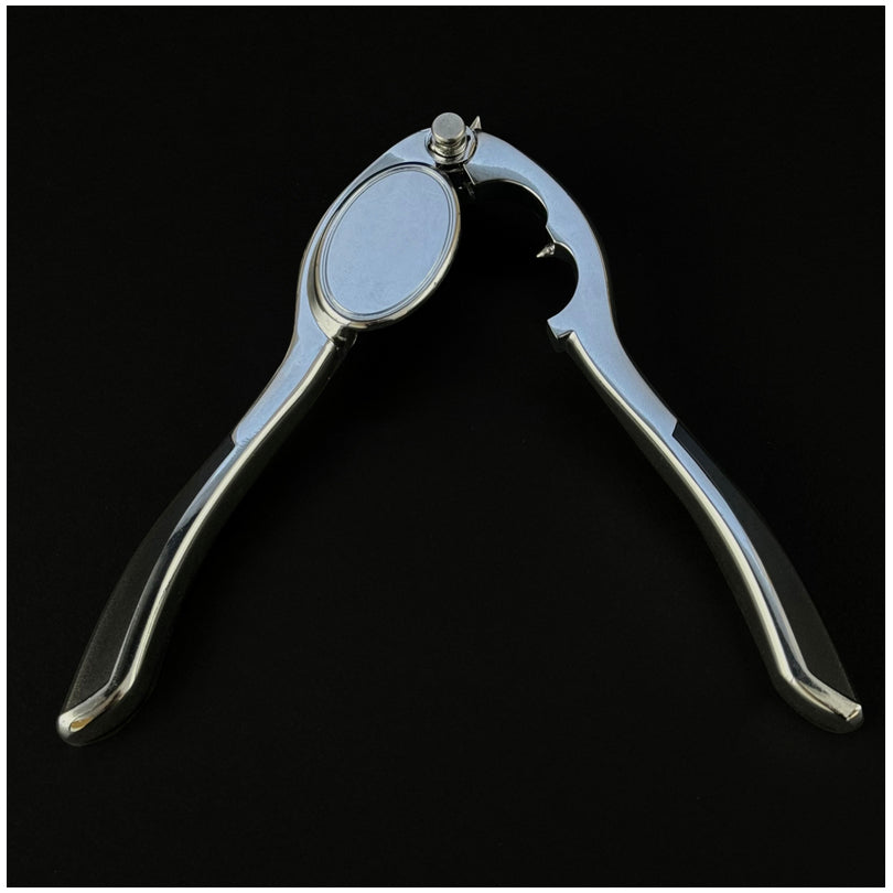 Pinza champagne "Augusto" cm 16,5x4,6x3,5