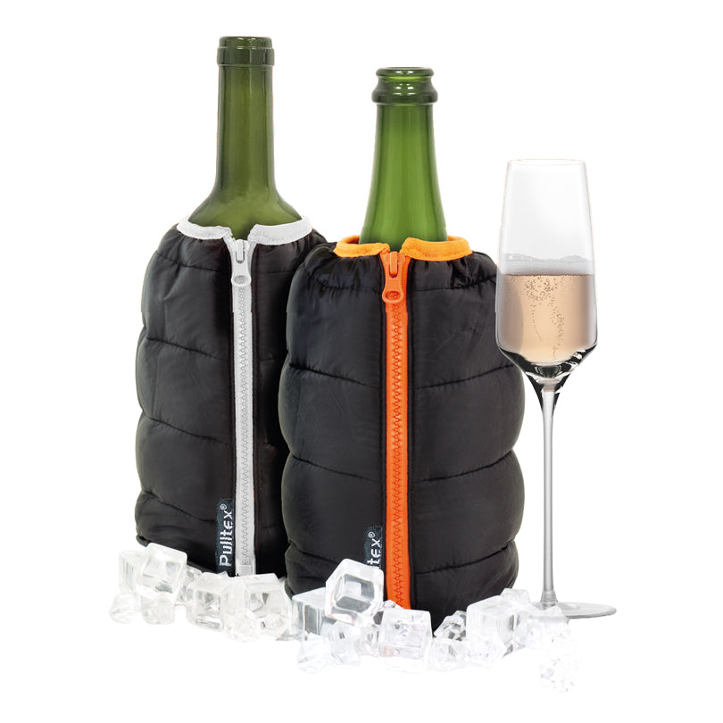Borsa raffreddabottiglie "Polar", riempita con gel refrigerante cm Ø12,5x18,5