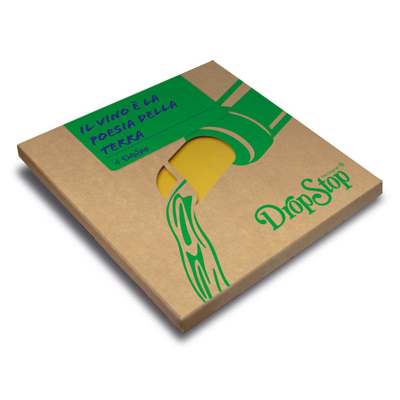 Salvagoccia DropStop® "Detti" in confezione da 4 pezzi, in display assortito da 28 confezioni cm Ø7,5