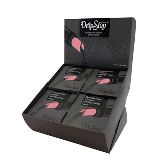 Salvagoccia DropStop® rosa in confezione da 5 pezzi, in display da 28 confezioni cm Ø7,5