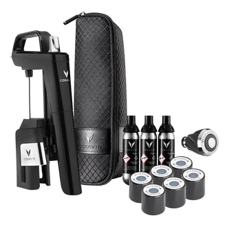 Sistema mescita "Coravin - Timeless Six+", 13 pezzi cm 10x5x21,5