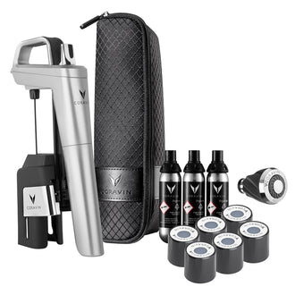 Sistema mescita "Coravin - Timeless Six+", 13 pezzi cm 10x5x21,5