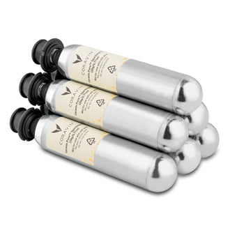 Capsula di CO2 "Pure™" per sistema mescita spumante Coravin®, confezione 6 pezzi cm Ø1,9x11,1