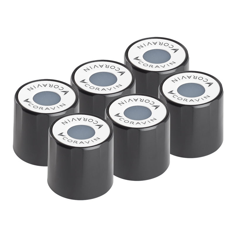 Tappo a vite "Coravin®", confezione 6 pezzi cm Ø3x3,3