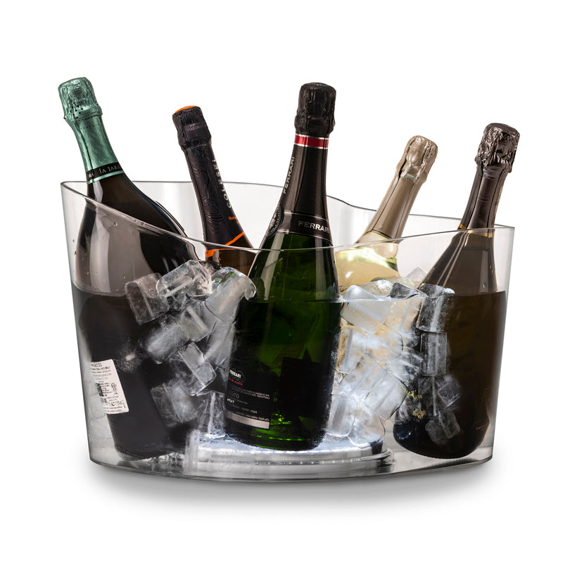 Spumantiera "Visual Bowl", adatta per 8 bottiglie o 4 bottiglie Magnum cm 38,2x42,4x26/l 14