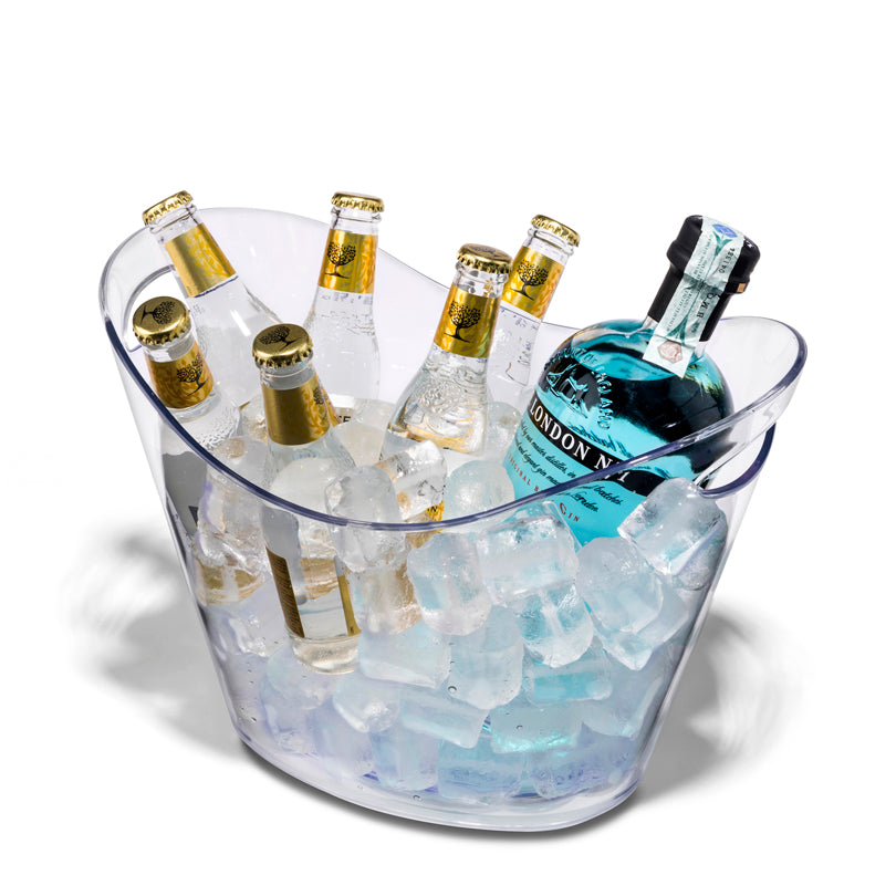 Spumantiera "Visual Bowl", adatta per 4 bottiglie cm 36x25,5x26/l 8