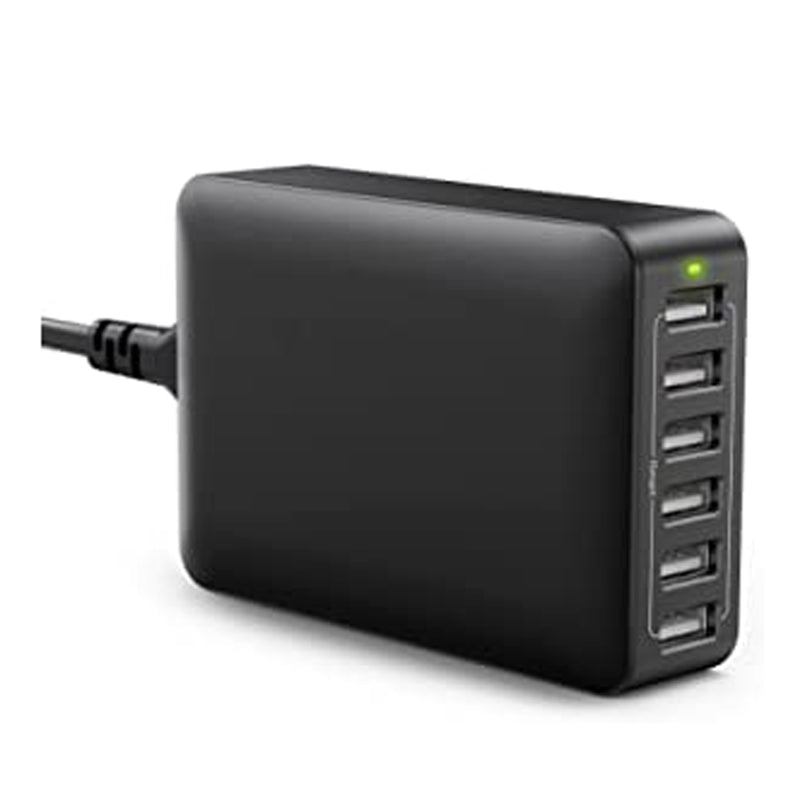 Stazione di ricarcia per fino a 6 lampade a LED "ONE-LIGHT" cm 9x6,5x2,5