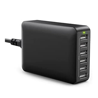 Stazione di ricarcia per fino a 6 lampade a LED "ONE-LIGHT" cm 9x6,5x2,5