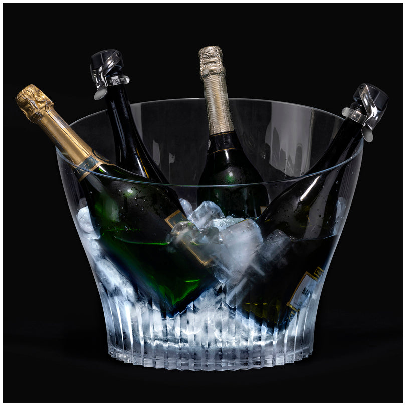 Spumantiera rinfrescante "Glory Bowl", adatta per 4 bottiglie cm 36,7x28,5x30/l 10