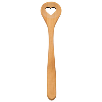 Cucchiaio tondo "Cuore" (taglio laser) cm 6,5x30