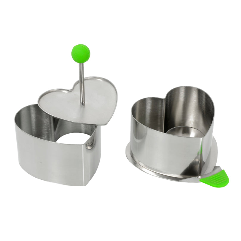 Coppapasta cuore grande, set di 4 pezzi cm  9x9x5,5