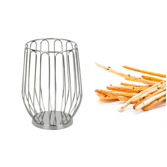 Cestino per grissini "Wire" cm  10x16