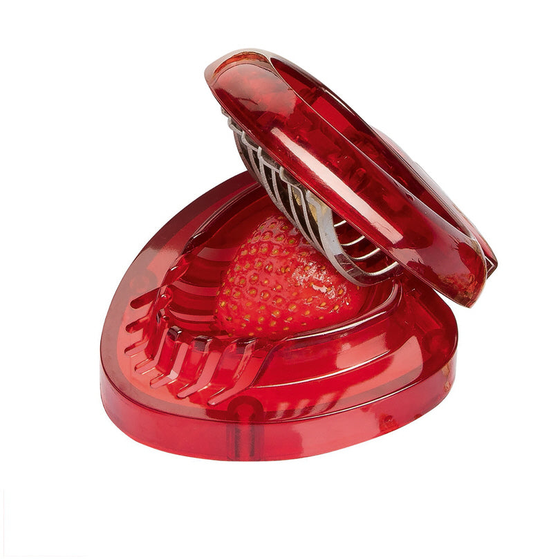 Affettafragola con 7 lame cm 9,5x7,5x2,7