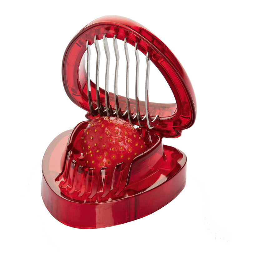 Affettafragola con 7 lame cm 9,5x7,5x2,7