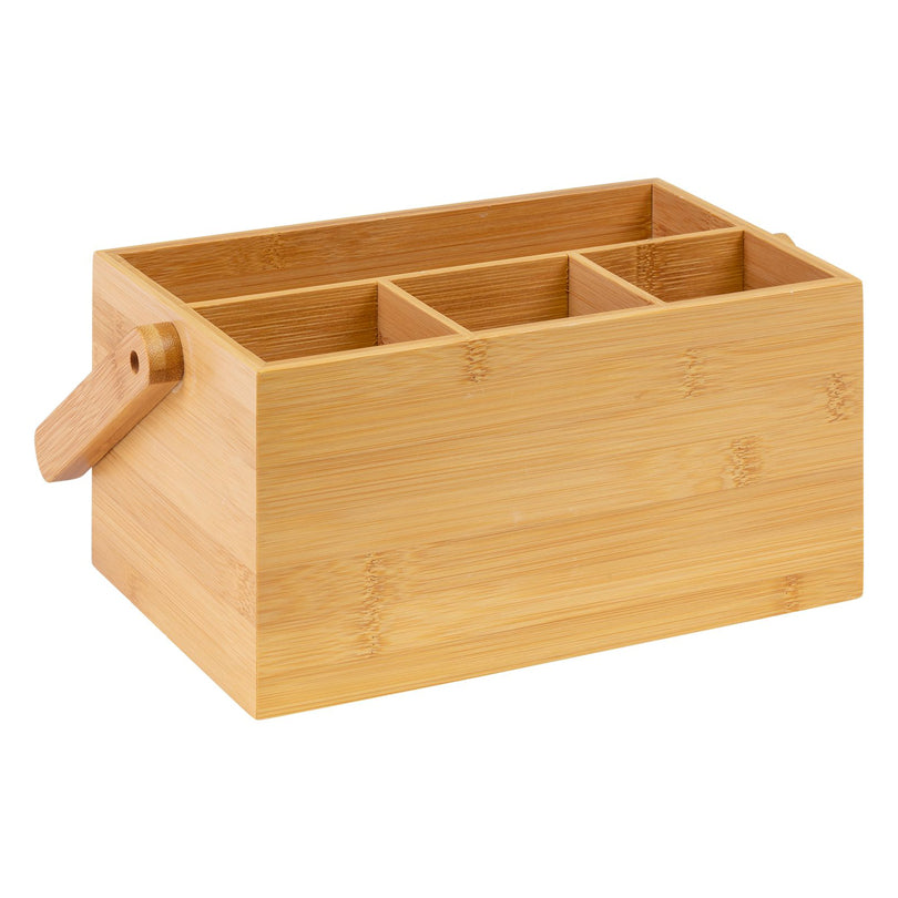 Portacondimenti con 4 comparti e maniglia Tapas + Friends cm 28x15x12