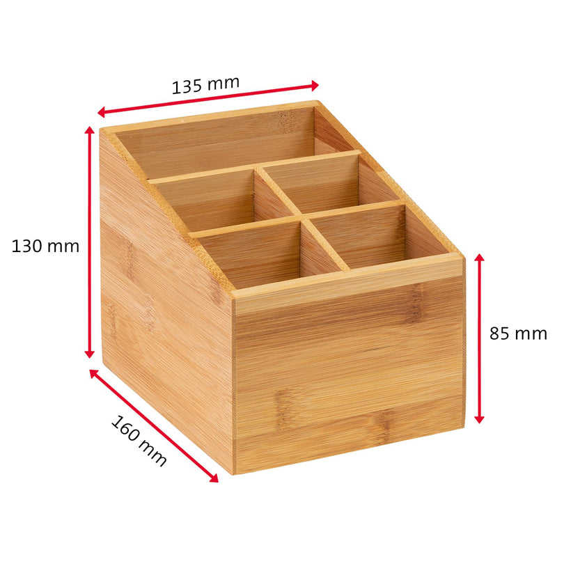 Portacondimenti con 5 comparti Tapas + Friends cm 13,5x16x13