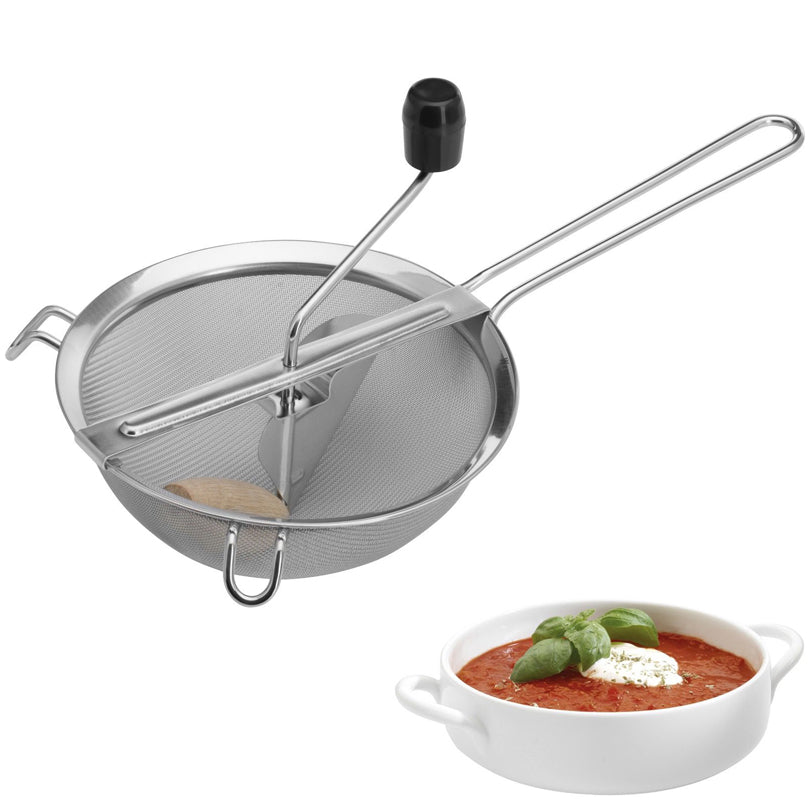 Colino passaverdure a manovella "Freches Früchtchen" cm Ø20x39