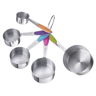 Cucchiaio dosatore in confezione assortita, 5 pezzi ml 30-250