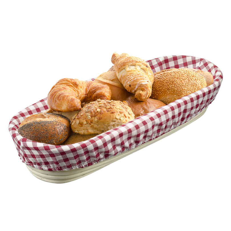 Fodera per cesto lievitazione rettangolare "Bake" cm 39,5x15,5