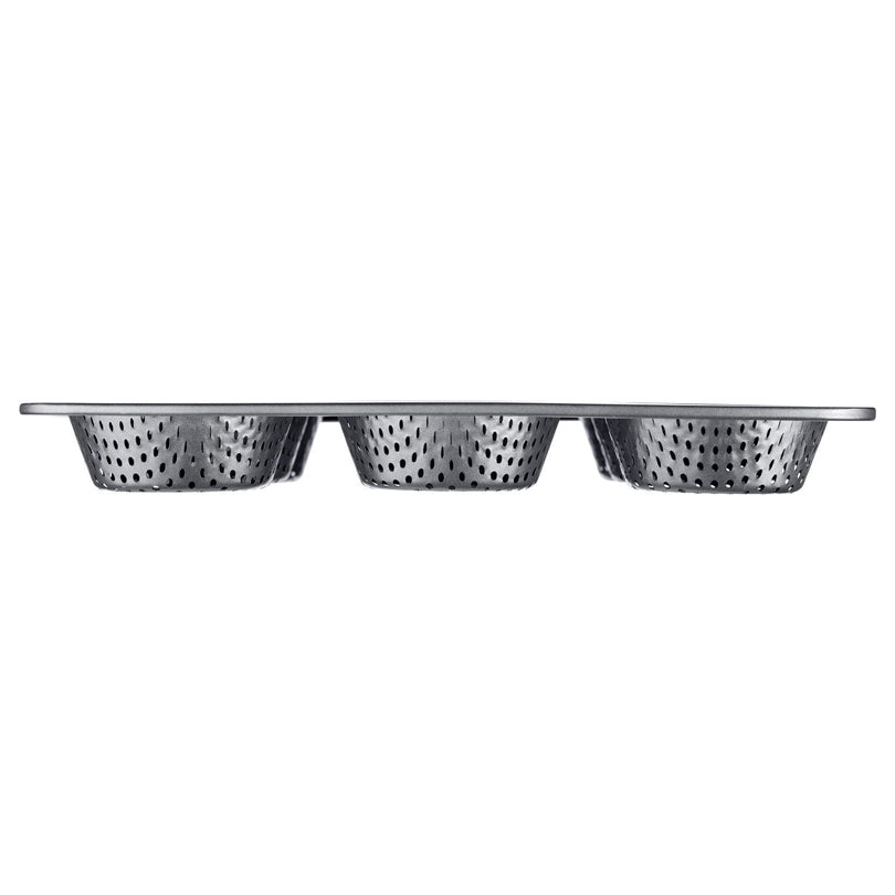 Teglia forata per rosette, 9 cavità cm Ø8,5/cm 32x30x3,2