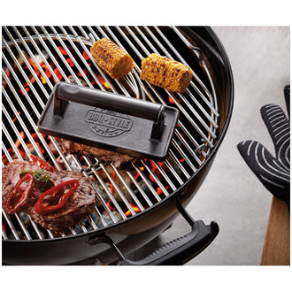 Peso per la cottura della carne sulla griglia "BBQ" cm 20x10x6,2/kg 1