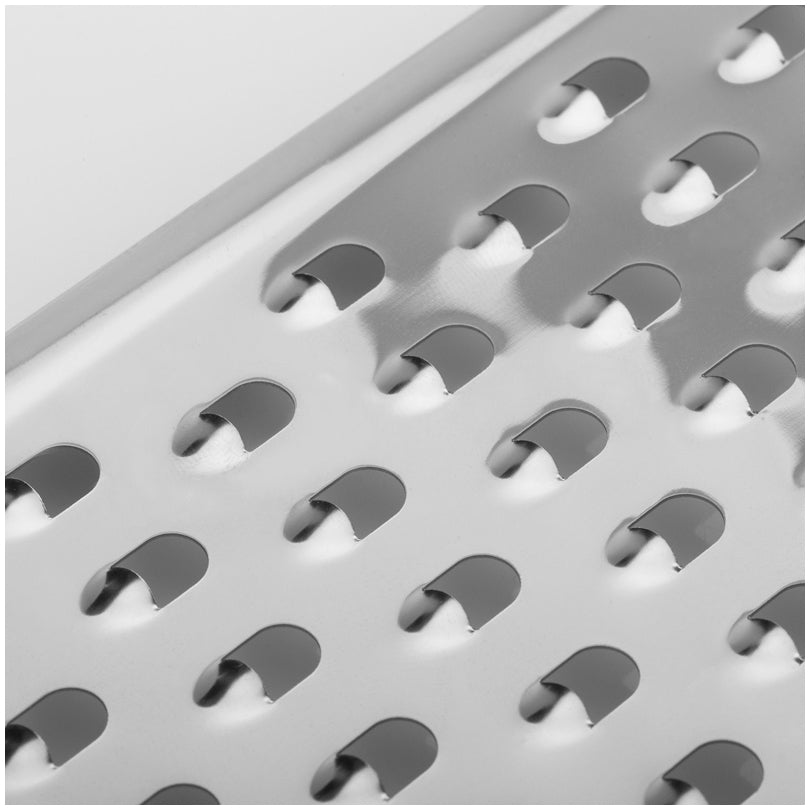 Grattugia verdura "Steel" con taglio fino cm 24,3x10,3x1