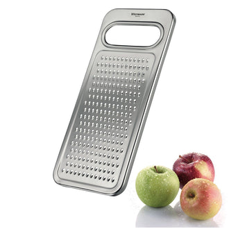 Grattugia verdura "Steel" con taglio fino cm 24,3x10,3x1