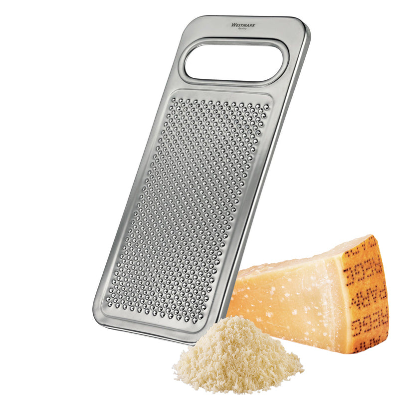 Grattugia con fori tondi a corona"Steel" cm 24,3x10,3x1