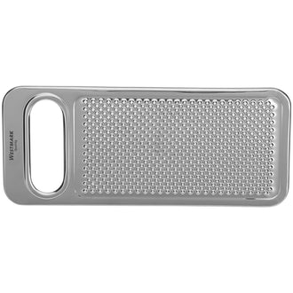 Grattugia con fori tondi a corona"Steel" cm 24,3x10,3x1