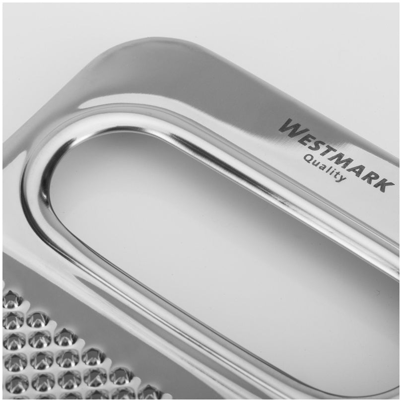 Grattugia con fori tondi a corona"Steel" cm 24,3x10,3x1