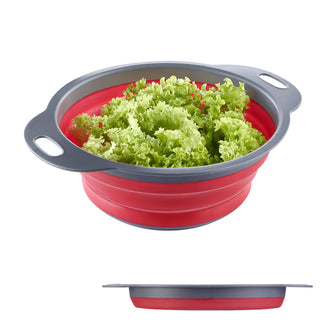 Scolapasta pieghevole "Maxi" cm Ø22x3,2/9,5