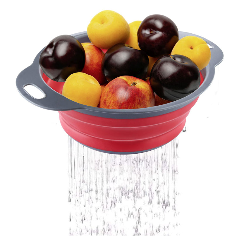 Scolapasta pieghevole "Maxi" cm Ø22x3,2/9,5